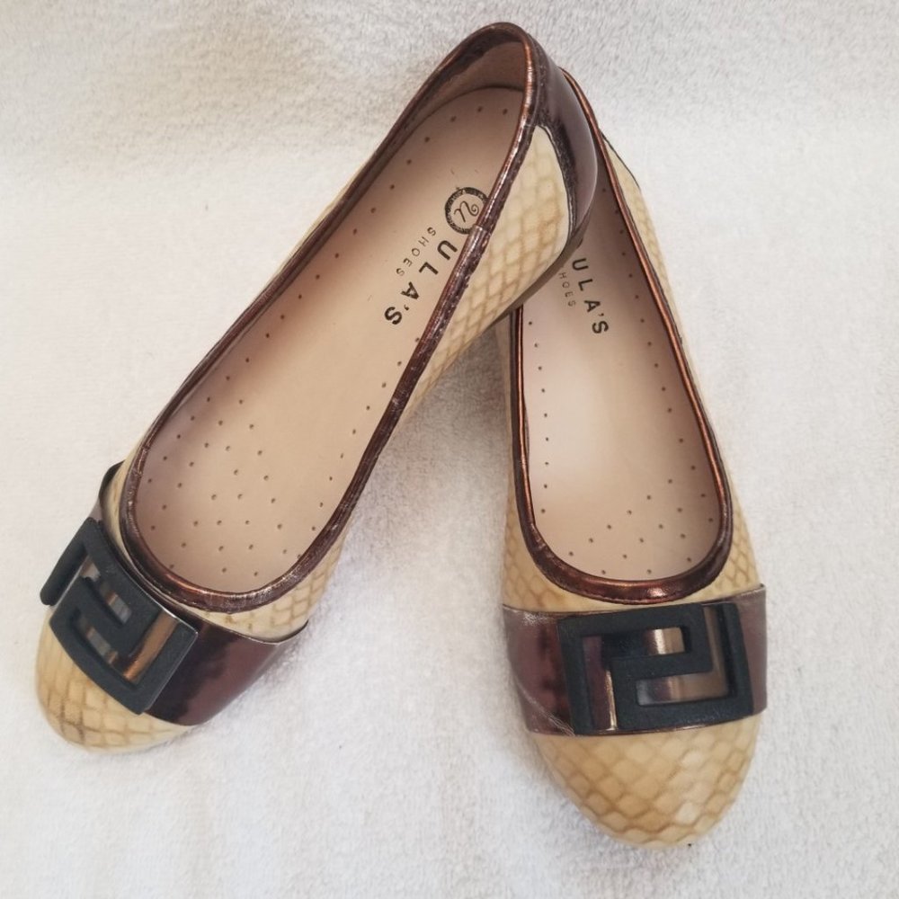 Ulas Fine Shoes New Snakeskin Embossed Leather